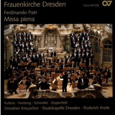 Afbeelding van Dresdner Kreuzchor, Staatskapelle Dresden, Roderich Kreile Paër: Missa Piena In D Minor (CD)