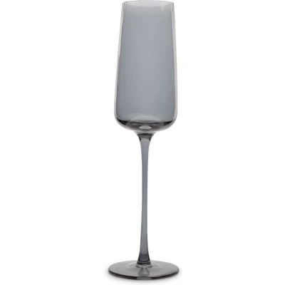 Afbeelding van Salt &amp; Pepper Champagneglas 24cl smoked Ray set/4