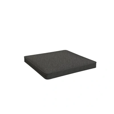 Afbeelding van POKAR Tuinkussens voor terrasstoel, rotan buitenmeubels, palletkussens, bank, 50 x 5 cm, antraciet