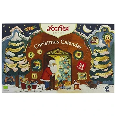 Afbeelding van Yogi Tea Adventskalender 2021 Kerskalender met 24 verschillende theezakjes