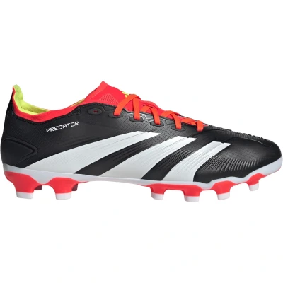 Afbeelding van adidas Performance Predator League LOW MG Voetbalschoenen met Kunststof noppen, Heren, Maat: 48, Core black/footwear white/solar red
