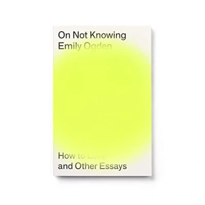 Afbeelding van On Not Knowing: How to Love and Other Essays