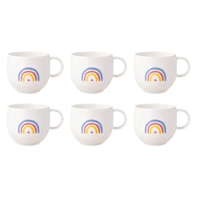 Afbeelding van Villeroy &amp; Boch With Love Mok Be Happy, Set van 6