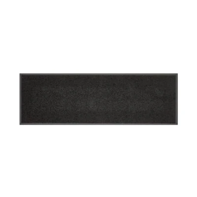 Afbeelding van andiamo Verdi deurmat voor de ingang van het huis, ideaal als binnen of in overdekte buiten, voordeur, 60 x 180 cm, zwart 2