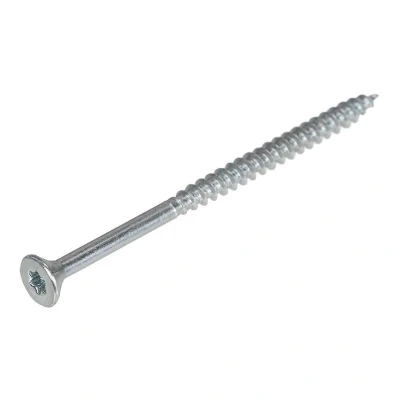 Afbeelding van spaanplaatschroeven verzinkt platverzonken kop TX25 deeldraad 6.0X200/70 (per 100 stuks)