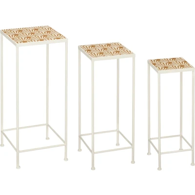 Afbeelding van Mica Decorations Odile Bistrotafel voor Buiten Metaal Bruin