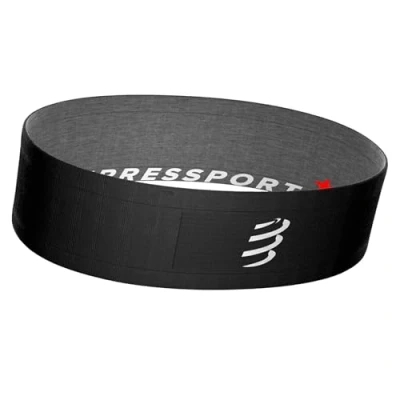 Image de Compressport Free Belt Pro Ceinture Running Adulte Unisexe, Noir, M/L