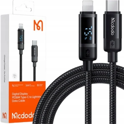 Afbeelding van Mcdodo® USB type C naar iPhone Kabel Snelladen 36W 1m