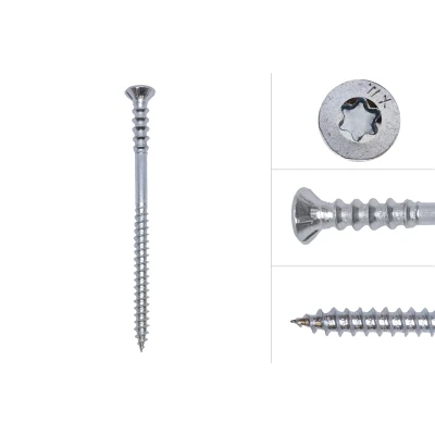 Afbeelding van Wovar Stelschroeven Verzinkt 6 x 100 mm Torx 30 Doos stuks