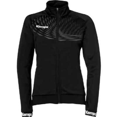 Afbeelding van Kempa Wave 26 Poly Jacket Dames Jas Meisjes Sport Voetbal Trainingsjack Sweatshirt