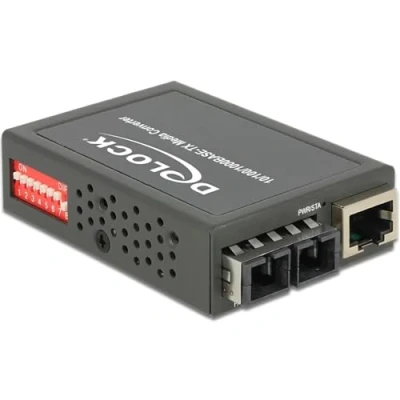 Afbeelding van Delock Gigabit Ethernet Media Converter (Media omzetter), Netwerk accessoires