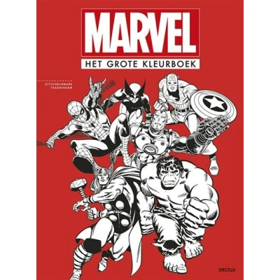 Image de Marvel Het grote kleurboek