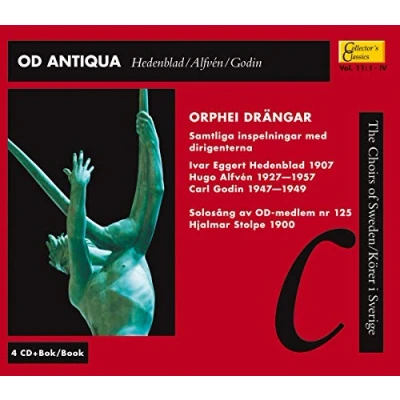 Afbeelding van Orphei Drangar Od Antiqua Hedenblad/Alfven/Godin (4 CD)