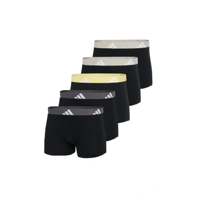 Afbeelding van adidas Sportswear Trunk 5 PACK Onderbroeken Schwarz grau, Heren, Maat: Large, grau