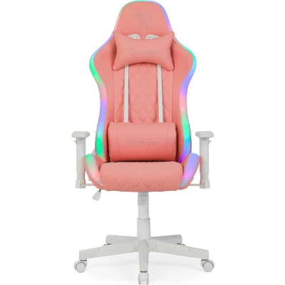 Afbeelding van Ranqer HALO gamestoel / gaming chair RGB LED roze RQ PNK 1