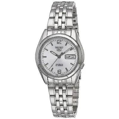 Afbeelding van Seiko SNK385 Jubilee automatisch uurwerk, Grijs/Grijs, armband, Armband