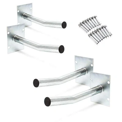 Afbeelding van WilTec Wandhouder met 4 wielen, bandenhouder, velg, haak, bevestiging, bescherming, accessoires, opslag, garage, kelder