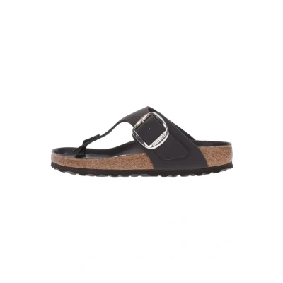 Afbeelding van Birkenstock Teensandalen, Dames, Maat: 36, Nero Leer