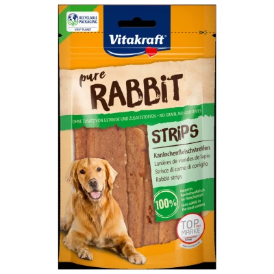 Afbeelding van Vitakraft Xtra Stripes 80 g Hondensnacks Konijn