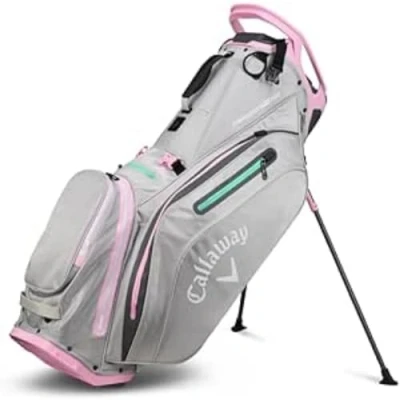 Afbeelding van Callaway Fairway 14 HD Waterproof Standbag 2024 Grijs Roze
