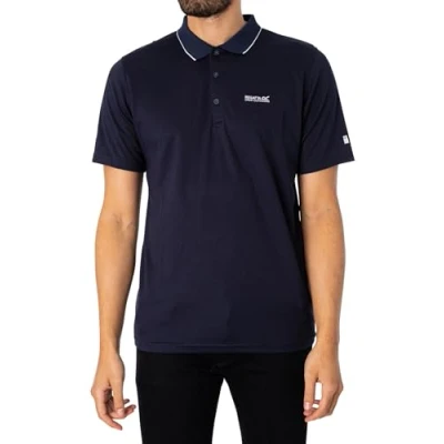 Afbeelding van Maverick V Polo Heren Navy 200 M Blauw Outdoor Shirt