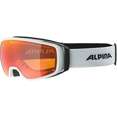 Afbeelding van Alpina Double Jack Planet Q LITE Skibril Wit Categorie 2