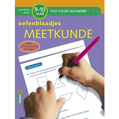 Afbeelding van Tijd voor huiswerk Oefenblaadjes Meetkunde 9 10 jr