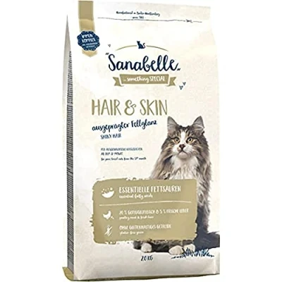 Afbeelding van 2kg Hair &amp; Skin Sanabelle Kattenvoer