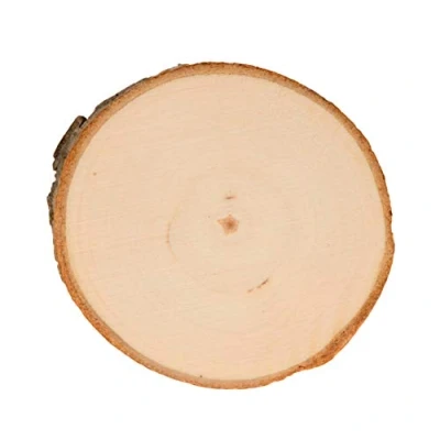 Afbeelding van Houten schijfjes Ø7cm 2stuks