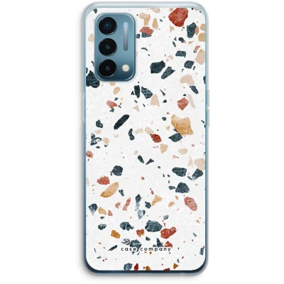 Afbeelding van Case Company® hoesje geschikt voor OnePlus Nord N200 5G Terrazzo N4 Soft Cover Telefoonhoesje Bescherming aan alle Kanten en Schermrand