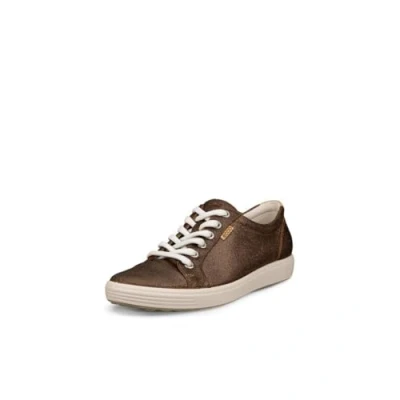 Afbeelding van ECCO Sneakers laag, Dames, Maat: 37, Bronze antique Nubukleer