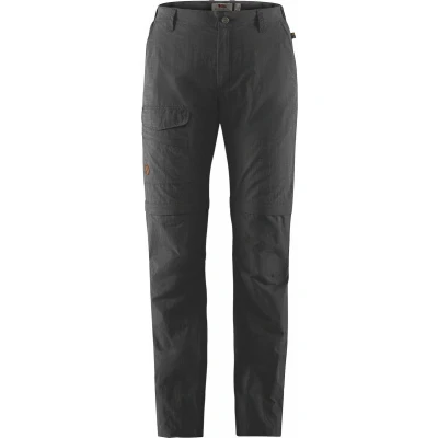 Afbeelding van Travellers MT Zip off Wandelbroek Heren Dark Grey 900 54 Grijs