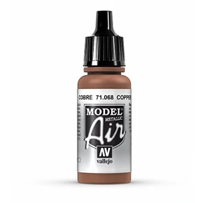 Afbeelding van Vallejo Model Air Acrylverf, 17 ml, kopermetallic