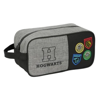 Afbeelding van Reisschoenenrek Harry Potter House of champions Zwart Grijs 29 x 15 14 cm
