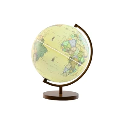 Afbeelding van Wereldbol Home ESPRIT Bruin PVC 26 x 25 34 cm