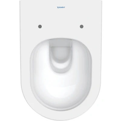 Afbeelding van Duravit D Neo wandtoilet met zitting 37x54x40cm Wit Hoogglans