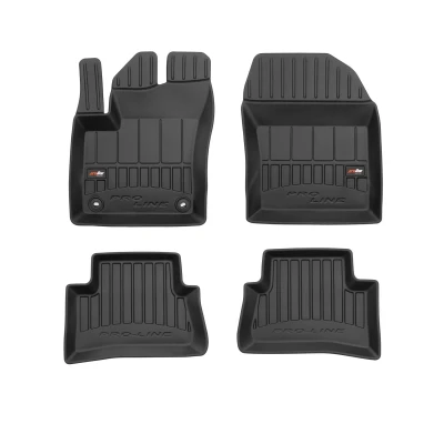 Afbeelding van FROGUM 3D407732 Vloermatset Rubber voor en achter 4 Zwart TOYOTA: C HR