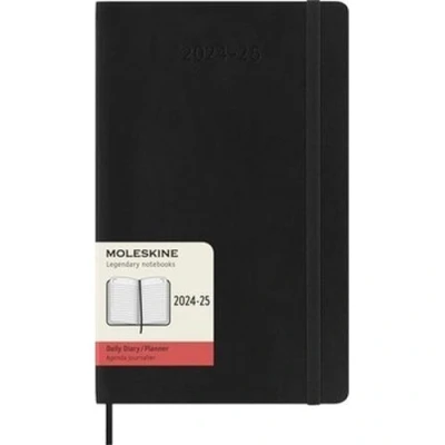 Image de Agenda civil journalier Moleskine Grand Format Couverture Souple Noir