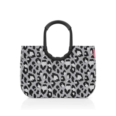 Afbeelding van Reisenthel Frame Shopper, Dames, Maat: One Size, leo nero
