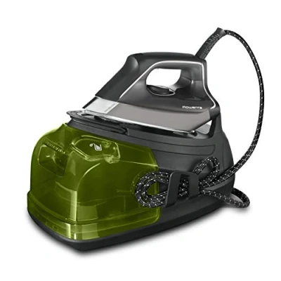 Afbeelding van Rowenta DG8626F0 stoomstrijkijzer station 2400 W 1,1 l Microsteam 400 HD Laser Zwart, Groen, Zilver