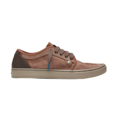 Afbeelding van Satorisan Heisei Suede Casual Sneakers Unisex Vintage Leer Kleur Chestnut Maat 36