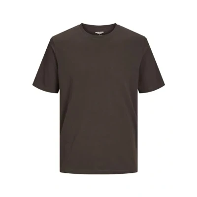Afbeelding van Jack &amp; Jones Jjeorganic Basic Tee Ss O hals Noos gebreid heren (1 stuk), Mulch