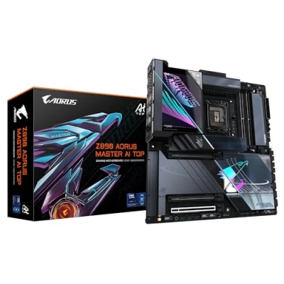 Afbeelding van Gigabyte Z890 AORUS Master AI TOP (LGA 1851, Intel Z890, E ATX), Moederbord