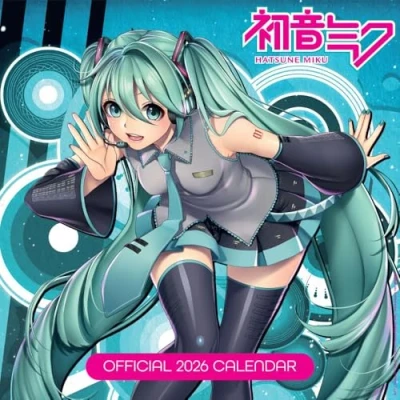 Afbeelding van HATSUNE MIKU 2026 SQUARE CALENDAR