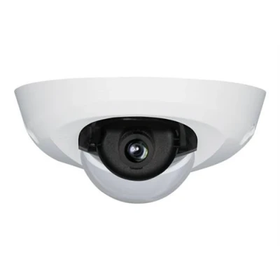 Image de DIGITUS Professional DN 16086 Full HD WDR Mini IP fixed Dome Camera Caméra de surveillance réseau dôme extérieur résistant aux intempéries couleur (Jour et nuit) 2 MP 1920 x 1080 1080p Focale fixe audio GbE H.264 PoE