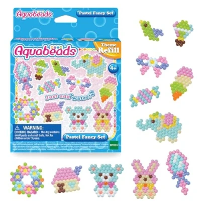 Afbeelding van Aquabeads Pastelkleurige Fantasieset Navulling