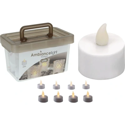 Afbeelding van LED waxinelichtjes 24 stuks (Incl. batterijen)