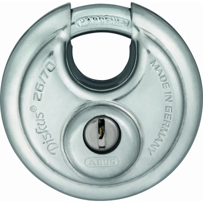 Afbeelding van Abus hangslot discus 26/70mm gelijksluitend EE0252