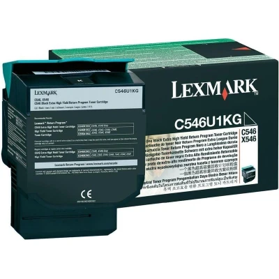 Afbeelding van Lexmark C546U1KG Toner Zwart