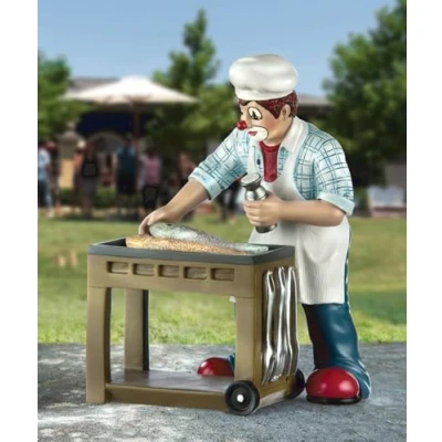 Afbeelding van Gilde Clown Grillprofi figuur
